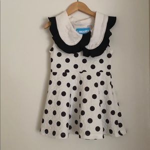 Lanoosh polka dot dress size XS 4-5T